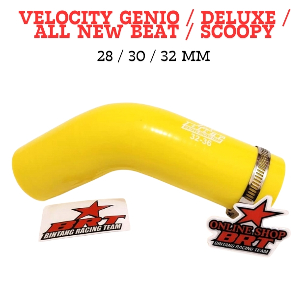 VELOCITY BANANA RUBBER BRT GENIO DELUXE ALL NEW BEAT SCOOPY Karet Filter Velocity BRT GENIO DELUXE B