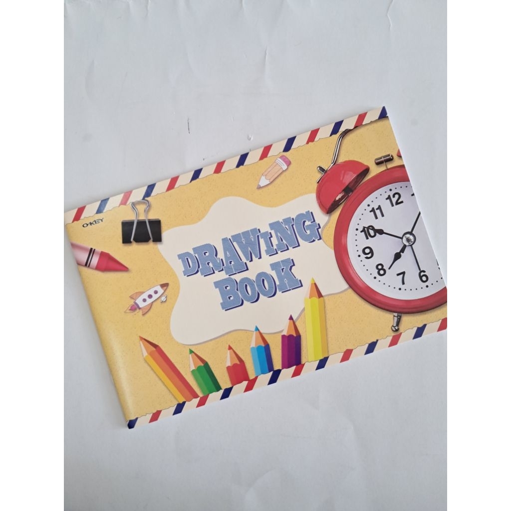 drawing book buku gambar okey A4 isi 8 lembar