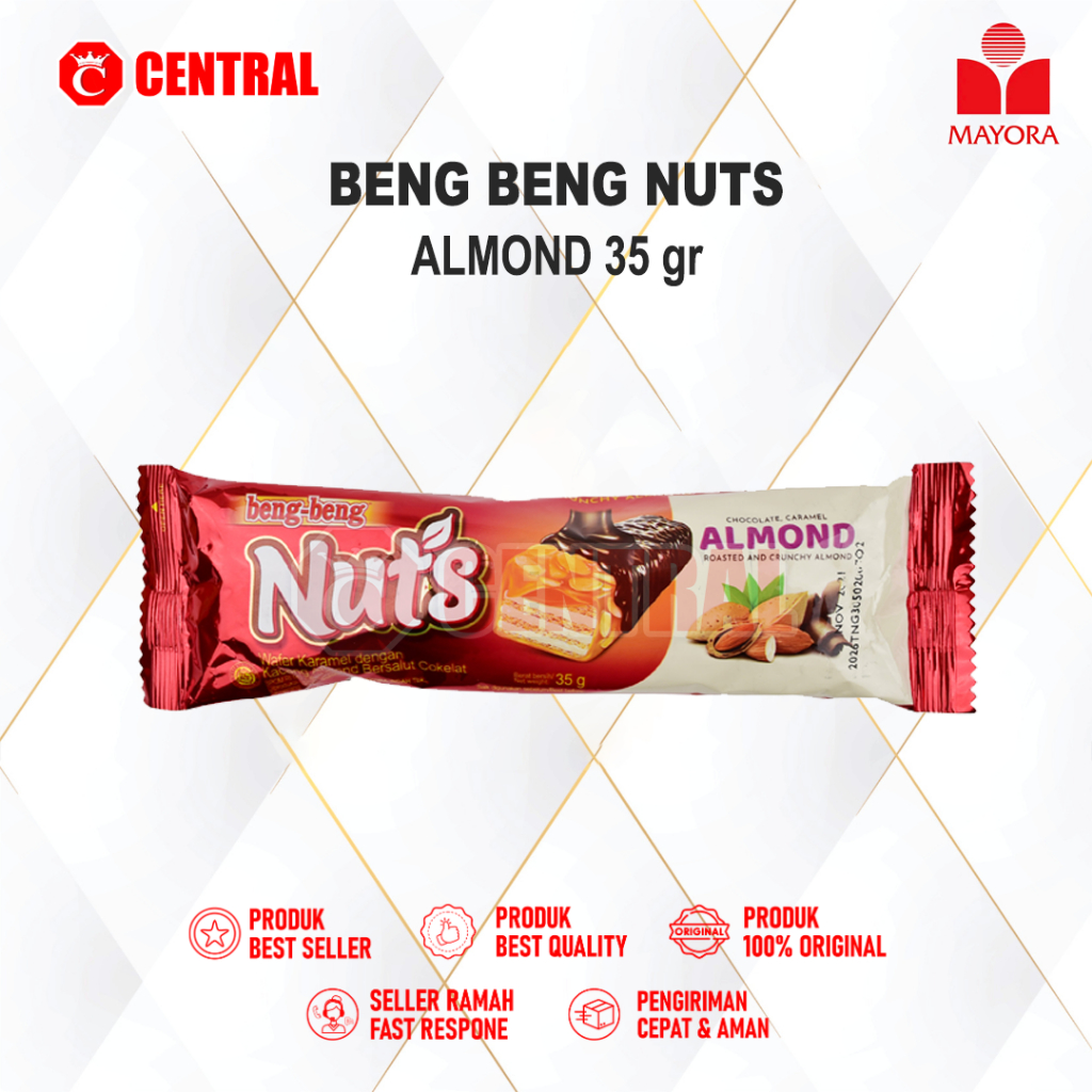 BENG BENG NUTS ALMOND 35G