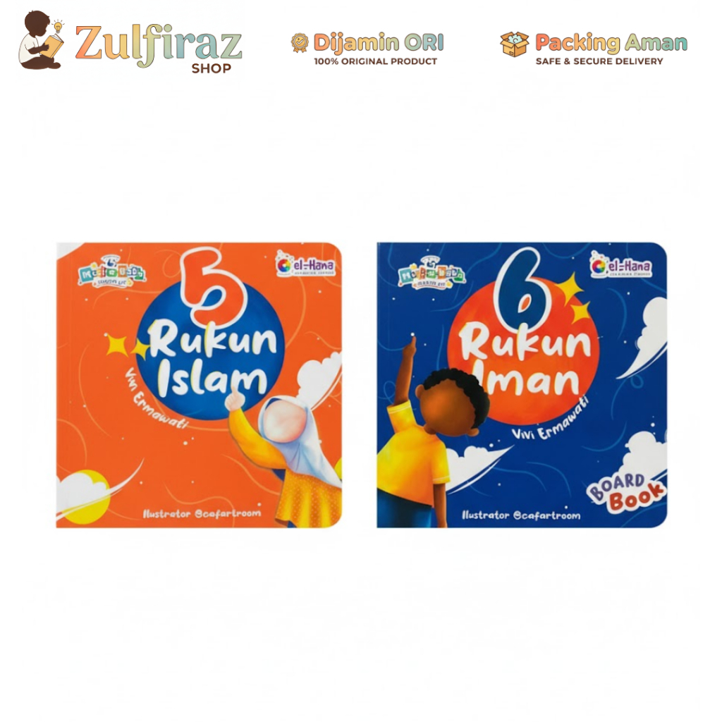 Boardbook Rukun Iman Rukun Islam