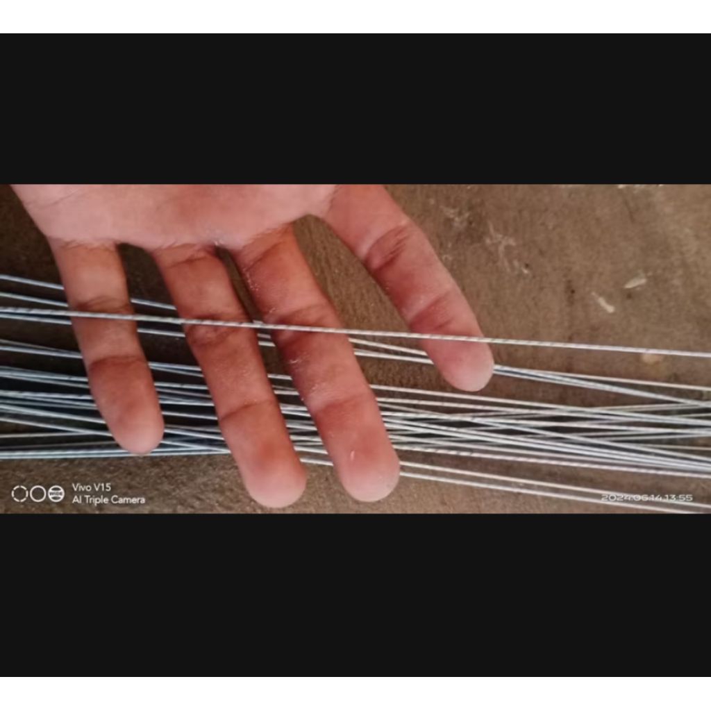 Bahan ruji sangkar besi ukuran 1,2mm panjang 35mm dan 60mm / ruji sangkar besi kosan / ruji sangkar 