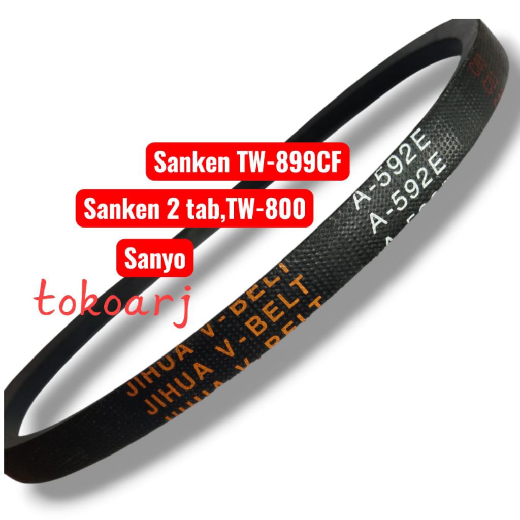 karet vbelt V-belt sanken A-592E SANKEN tw-800 tw-899cf