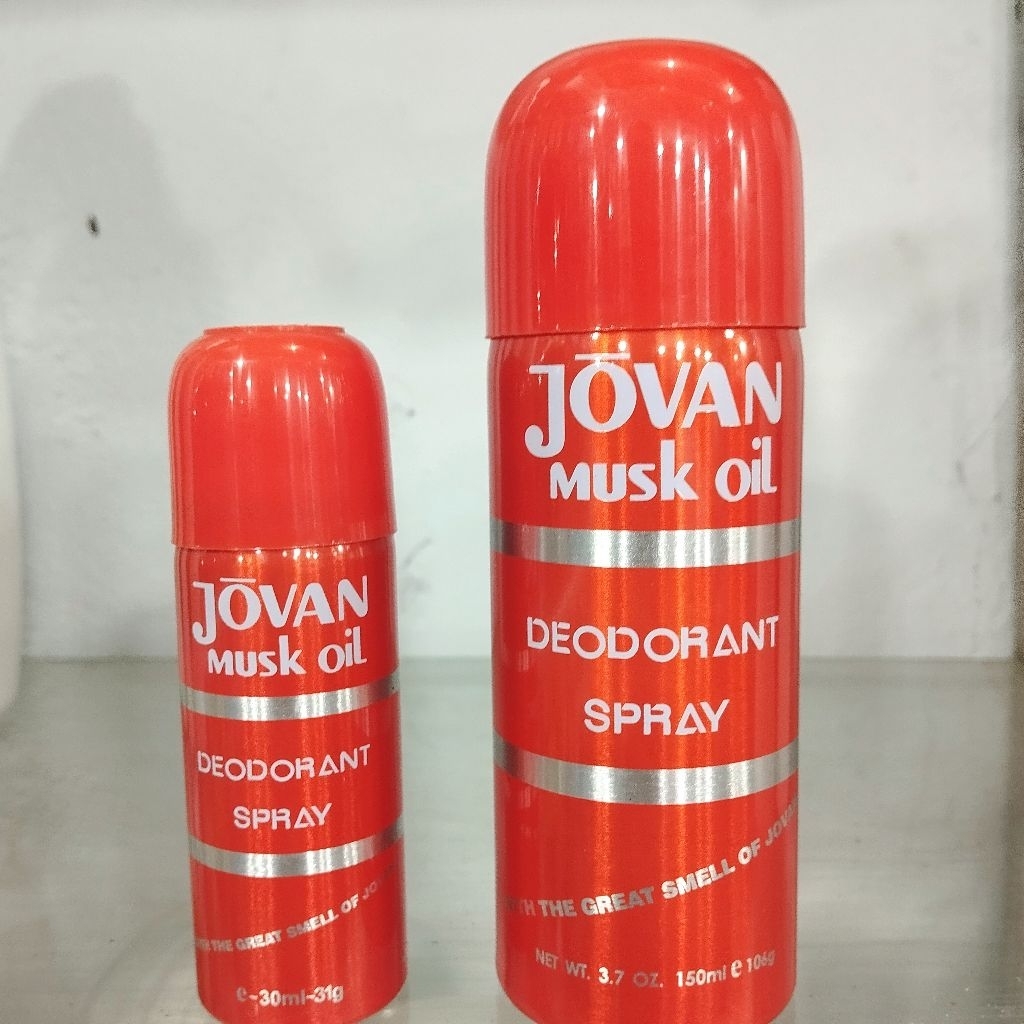 Jovan Musk Oil Deodorant Spay