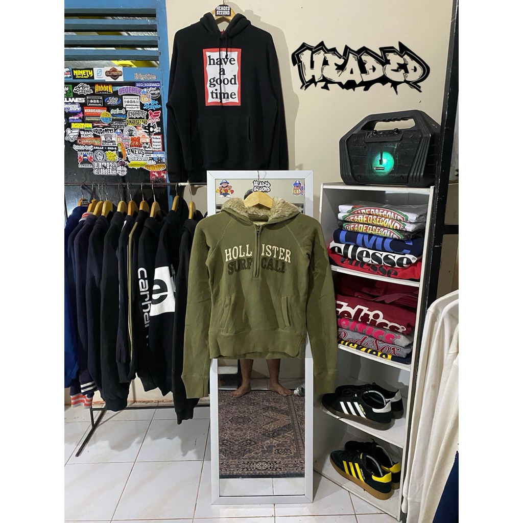 ziper hodie holister sherpa nominus