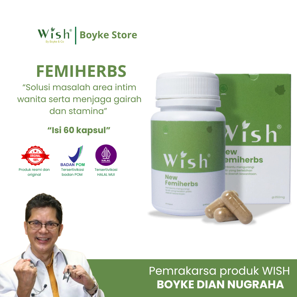 Obat Keputihan Gatal dan Bau BPOM Herbal kewanitaan Femi herbs Asli