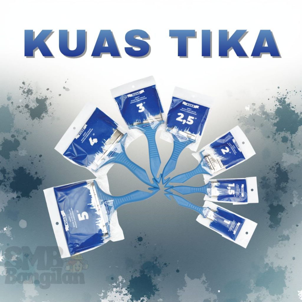 KUAS Tika Indaco HALAL untuk Makanan/Cat