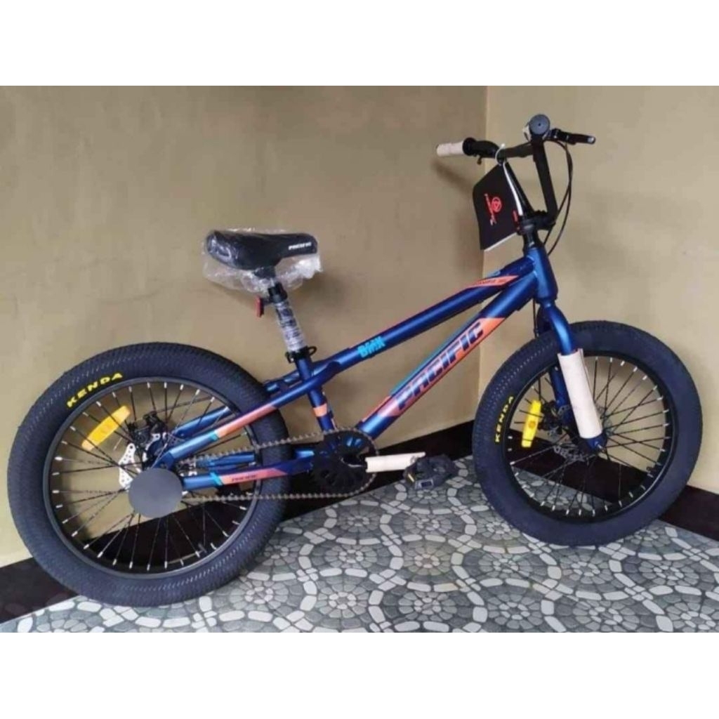 SEPEDA BMX 20 INCHI REM CAKRAM BAN JUMBO 20 X 3.0 MERK PACIFIC HOTSHOT RX 360 UMUR 8 TAHUN HINGGA DE