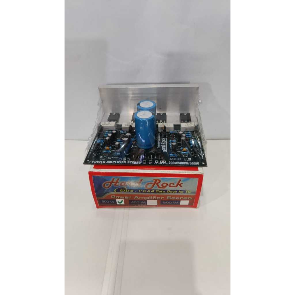 KIT HARD ROCK 200 WATT  STEREO POWER AMPLI  SJ