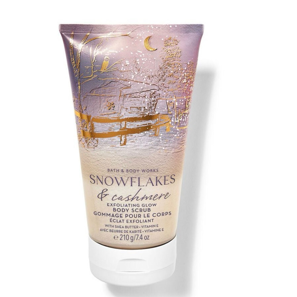 Bath And Body Works Body Scrub Snowflakes Cashmere