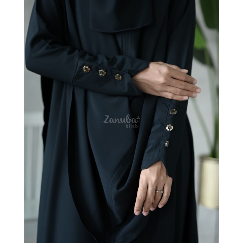 ALLURA SET BY ZANUBA/ GAMIS ILYANA SILK ABAYA SYARI KEKINIAN/ GAMIS ABAYA VIRAL/ GAMI TERBARU/ GAMIS