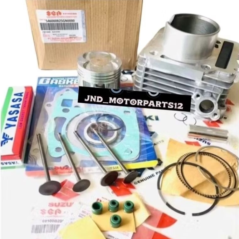 PAKET KOMPLIT BLOK SEHER SATRIA FU 150 ASSY SUZUKI original