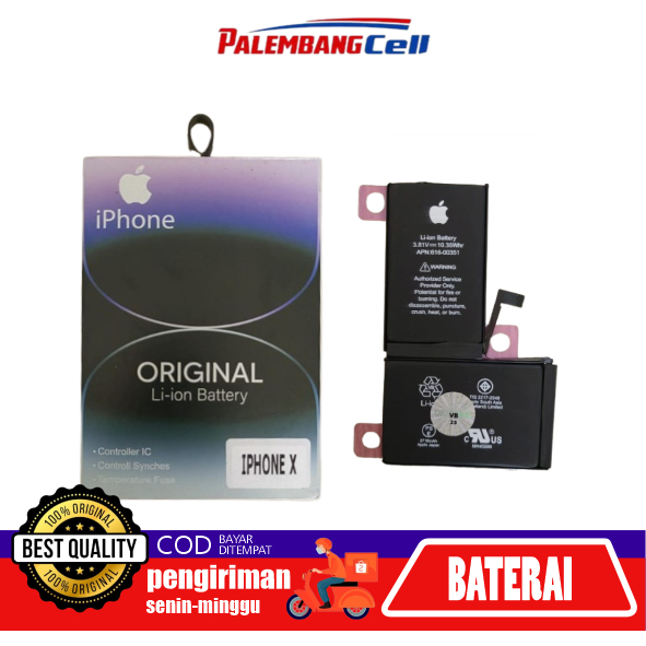 Baterai Batre IPHONE X Batrei Batrai Battery IP X