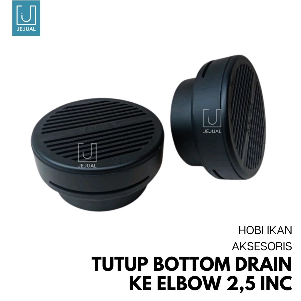 Bottom Drain 2,5" Inc Sambungan Pipa Bottom Drain Tancap Kolam Koi Pipa 2 1/2 Inch