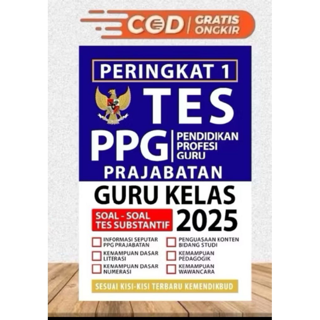 Buku PPG Prajabatan Guru PGSD Guru Kelas 2025