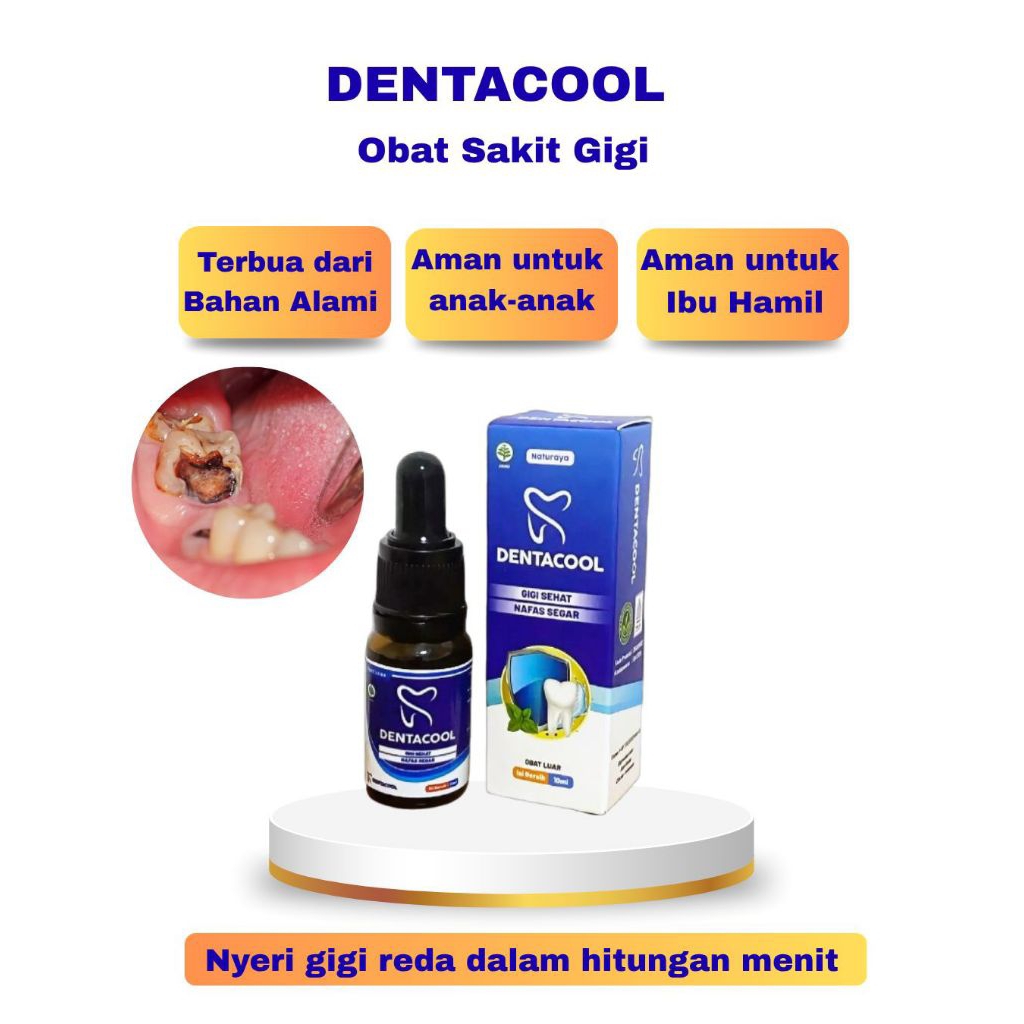 DENTACOOL Obat Sakit Gigi Terampuh 100% ORI