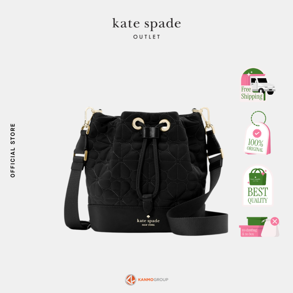 Kate Spade Spade Flower Poly Mini Bucket Bag - Tas Bahu Wanita