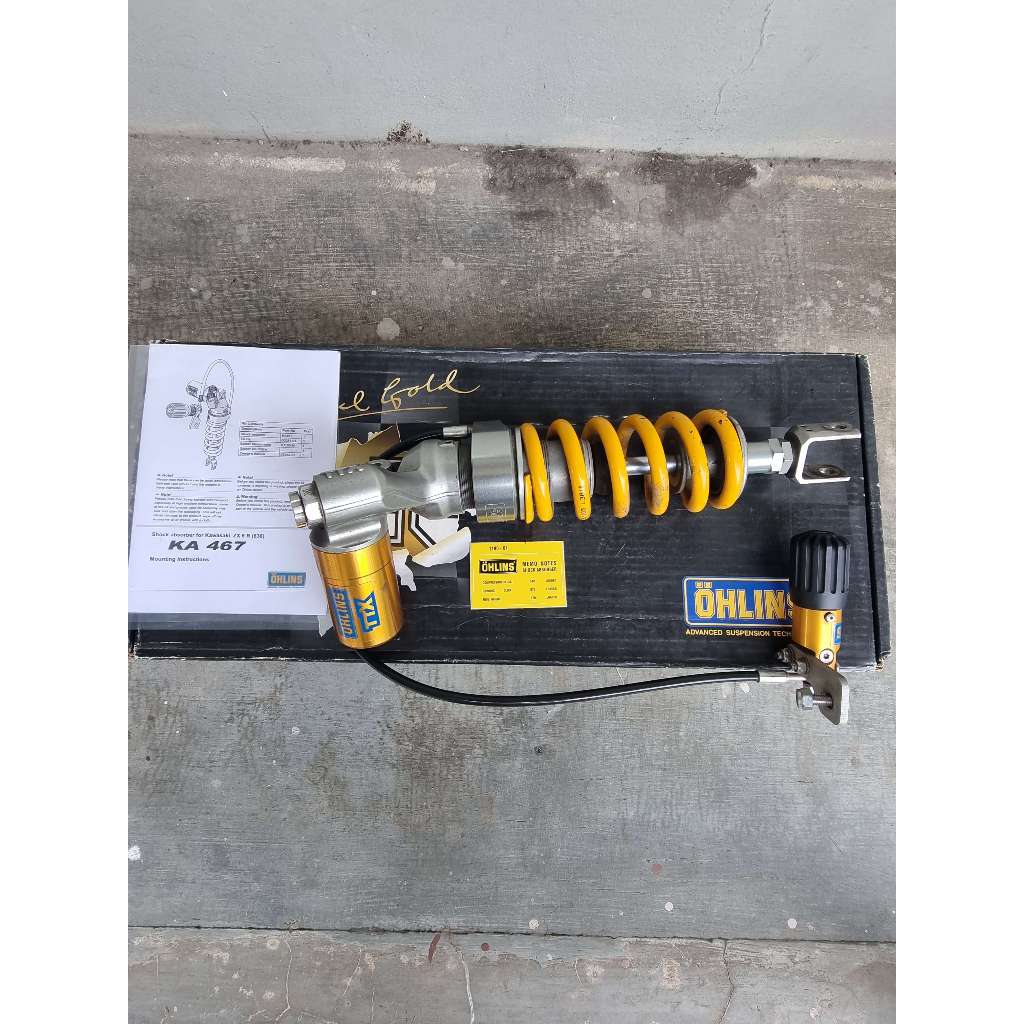 Shockbreaker Ohlins TTX GP ZX6R ZX636 ZX25R ZX10– Suspensi Belakang Premium