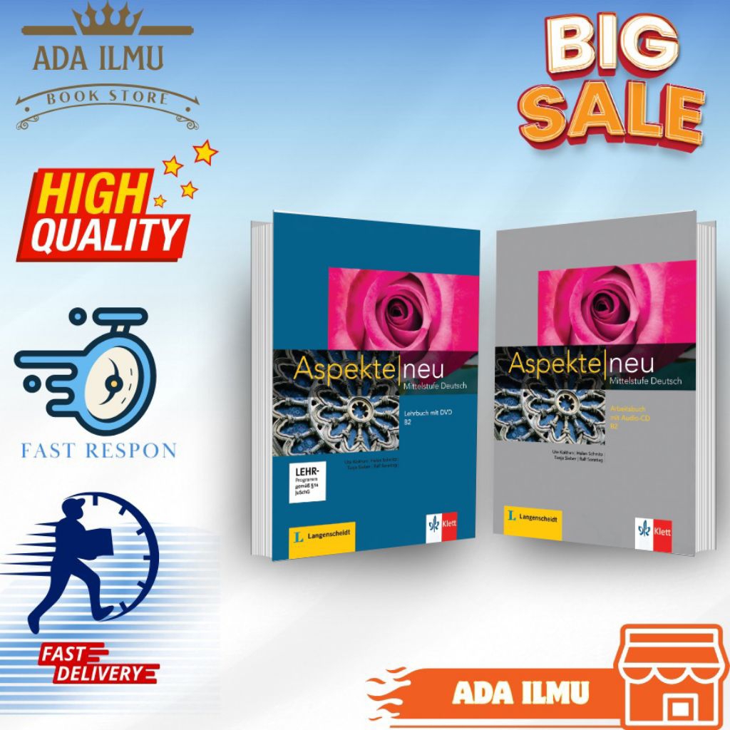 Buku Bahasa Jerman Paket 2 buku Aspekteu neu B2
