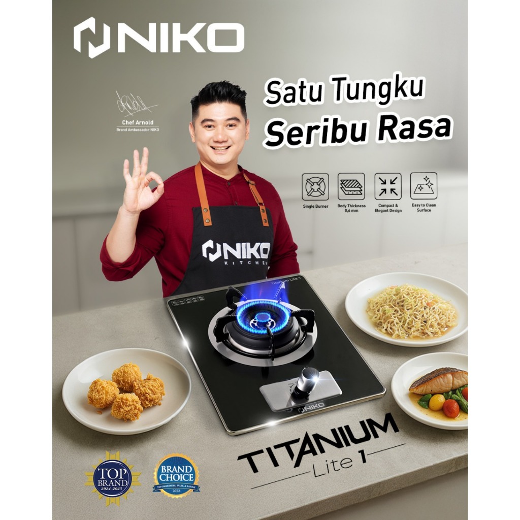NIKO KOMPOR TITANIUM LITE 1 SATU TUNGKU