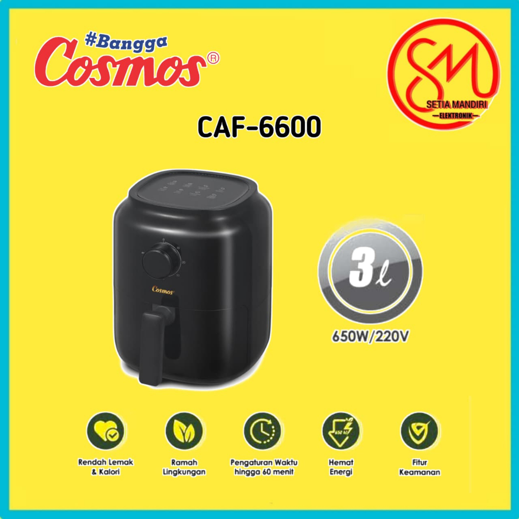 Cosmos Air Fryer CAF-6600 Vanila Series