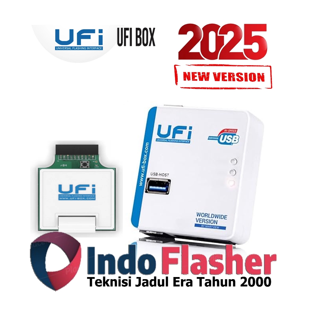 UFI Box Full Set - UFI Box EMMC - UFI Box BGA 254 - UFI Box New Socket 2in1 - UFI Box New Version 20