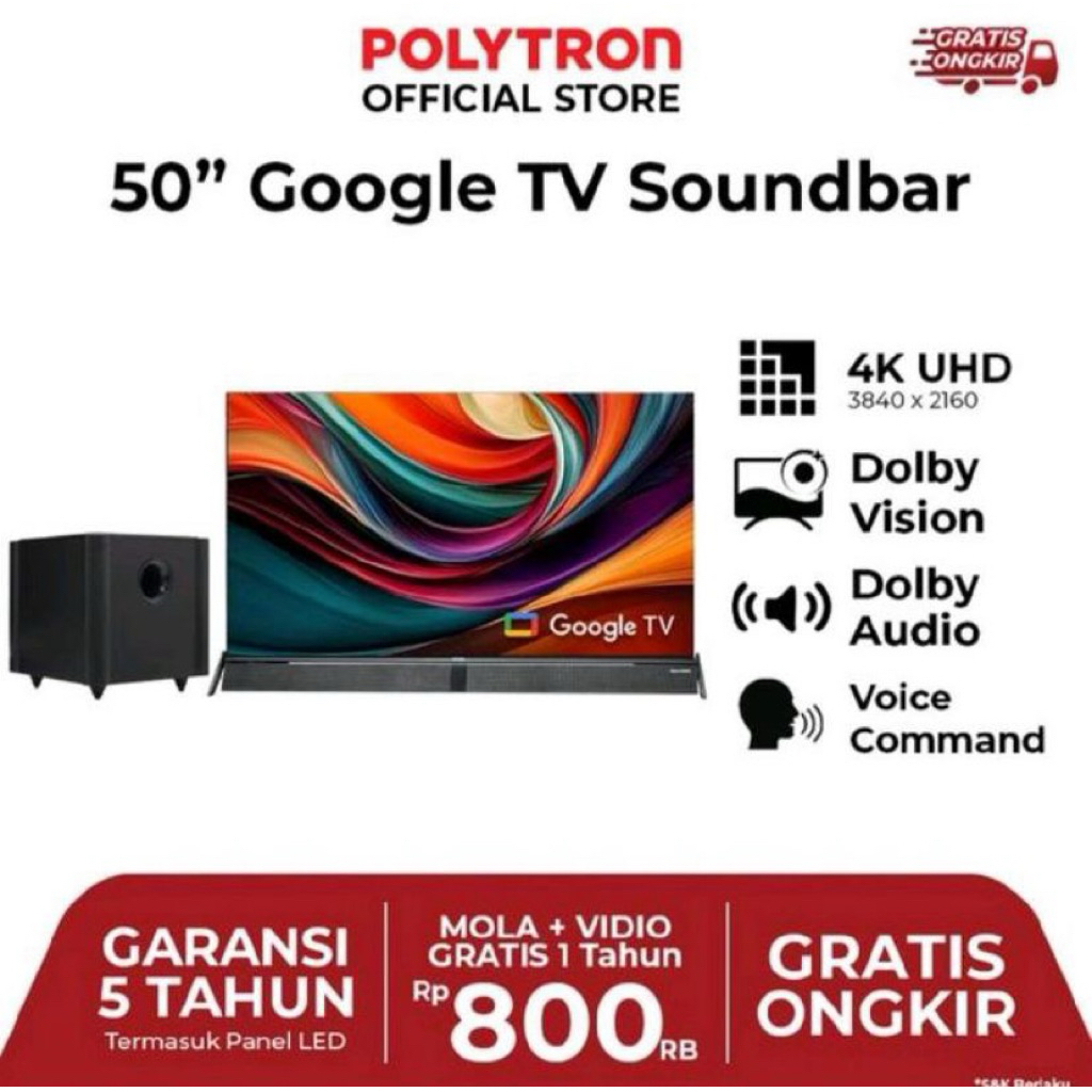 (PLM ONLY) POLYTRON TV LED 50UG5059