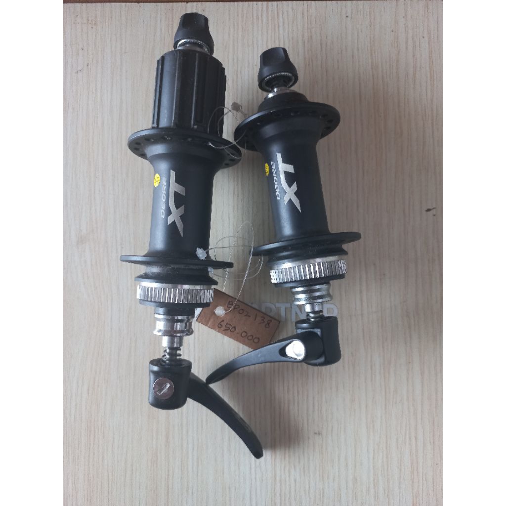 Hubset Shimano Deore XT M785 32hole QR