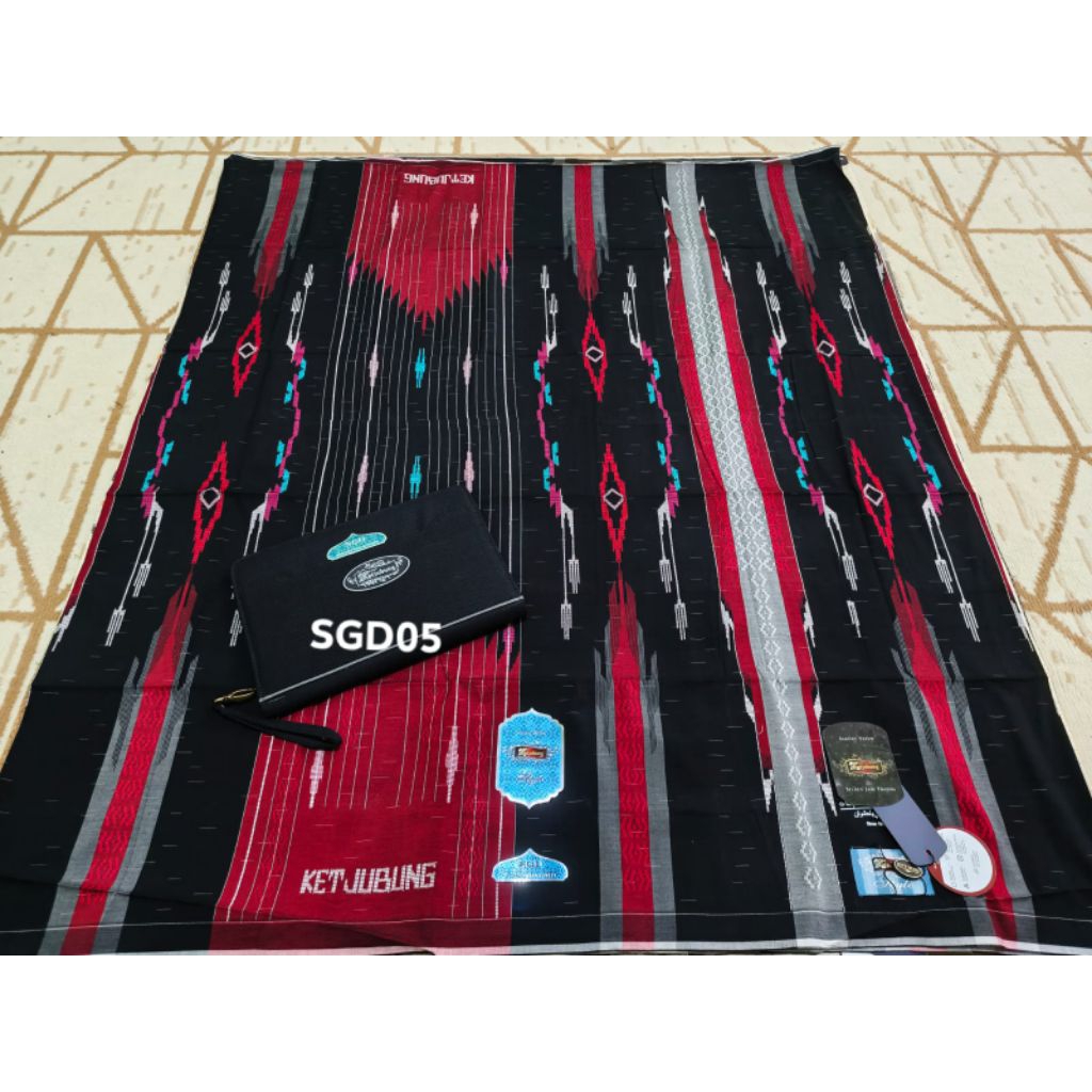 SARUNG KETJUBUNG ( jahit tengah )