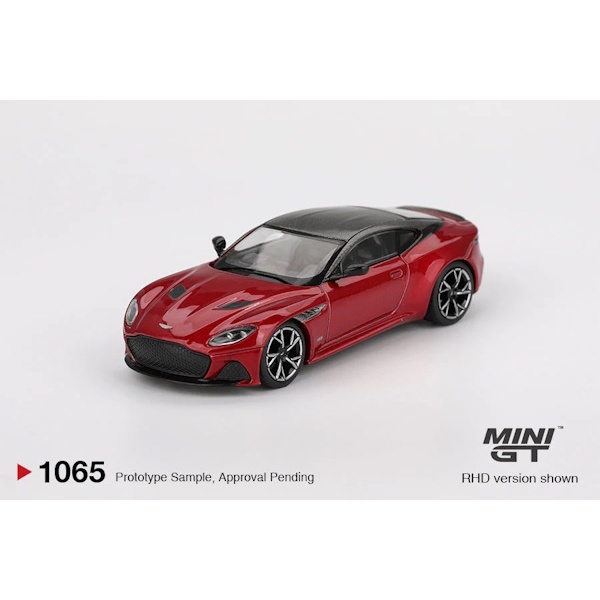 Mini GT 1/64 Aston Martin DBS Hyper Red (MGT01065)
