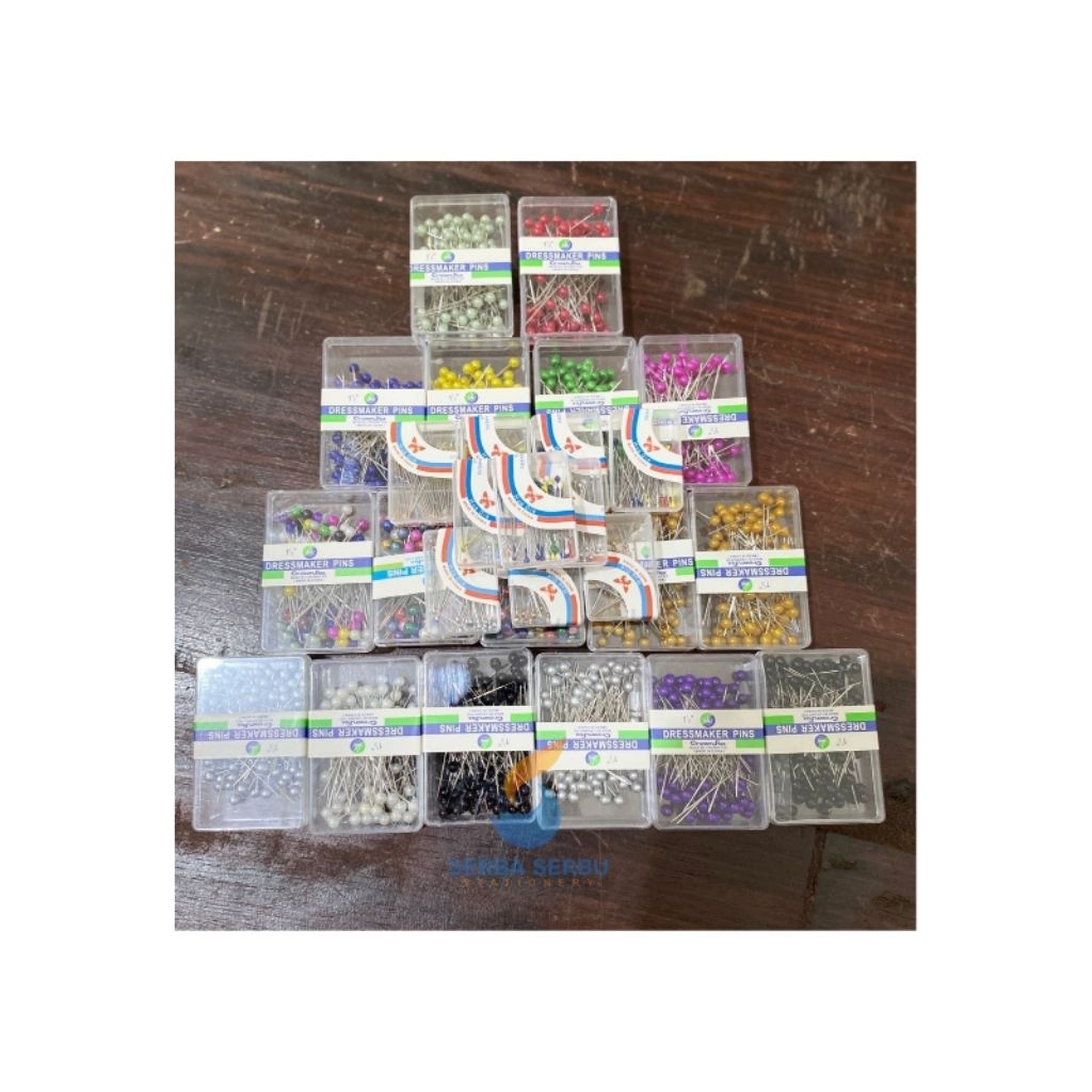 jarum pentul| jarum pentul kecil| jarum pentul besar| jarum pentul warna box mika|jarum pentul stain