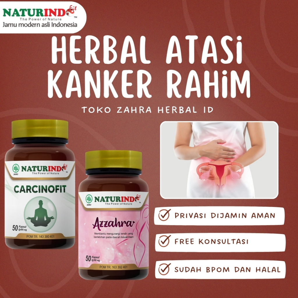 Obat Herbal Kanker Rahim Carcinofit Azzahra Atasi Kanker Rahim Tumor Ganas