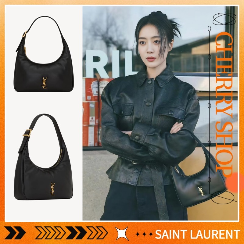 Saint Laurent Calypso Ragnarok Mini Shoulder Bag in Lambskin Leather - YSL Women's Bag