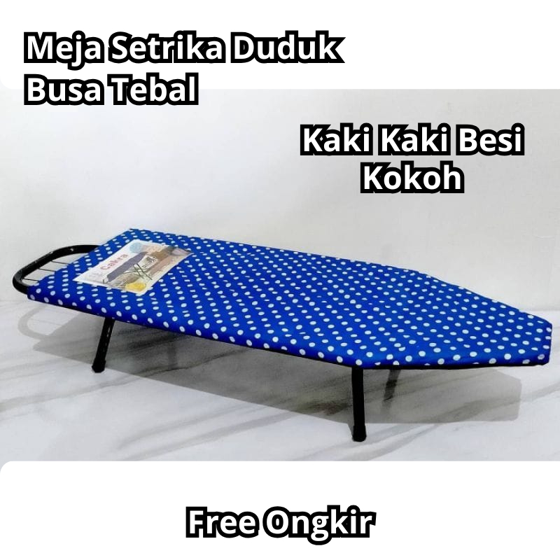 Meja Setrika lesehan Duduk / Meja Setrika kaki Pendek Lipat Alas Setrika Meja Setrika Duduk Lesehan