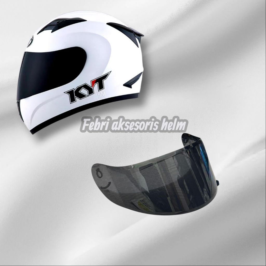 FLAT VISOR HELM  KYT R10 KYT RC7 KYT K2R | KACA HELM KYT RC7 |KACA HELM KYT K2R SPOILER KYT R10