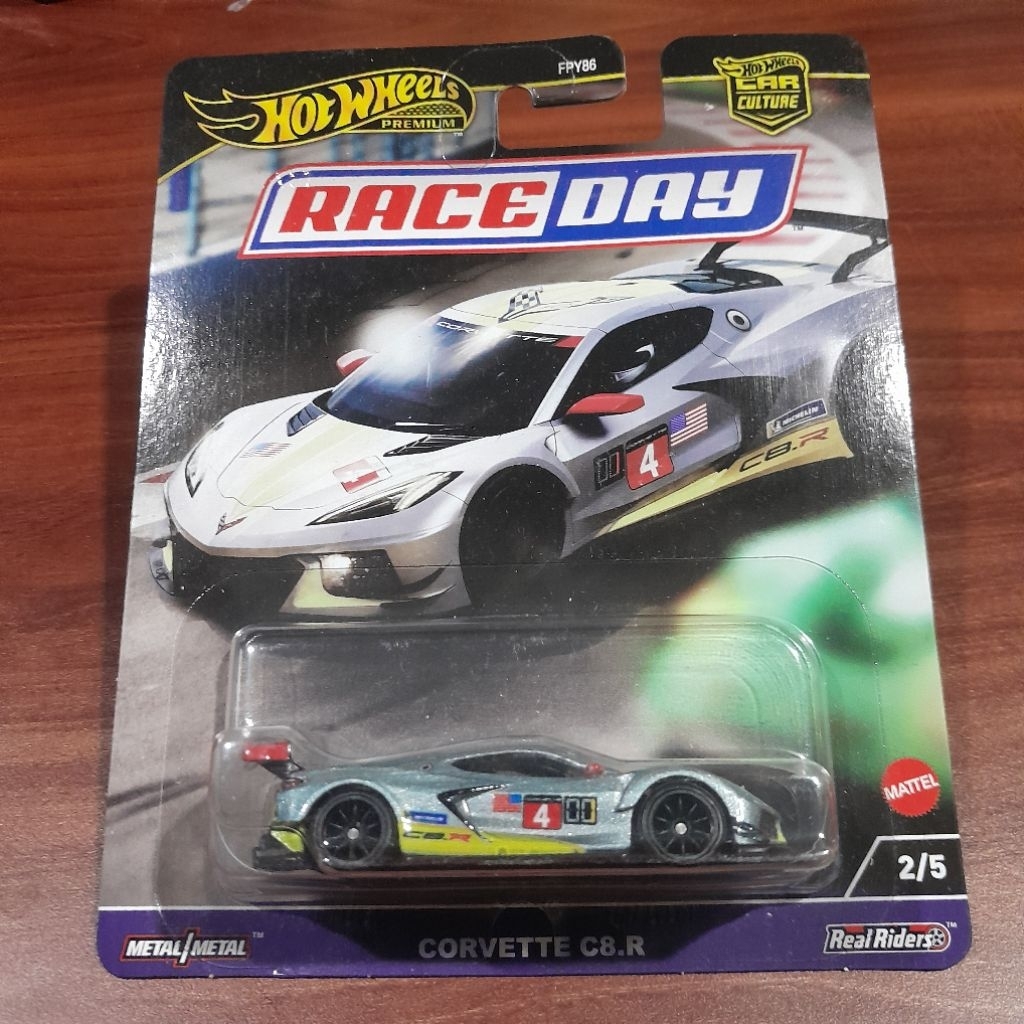 HOT WHEELS Corvette C8.R - Silver