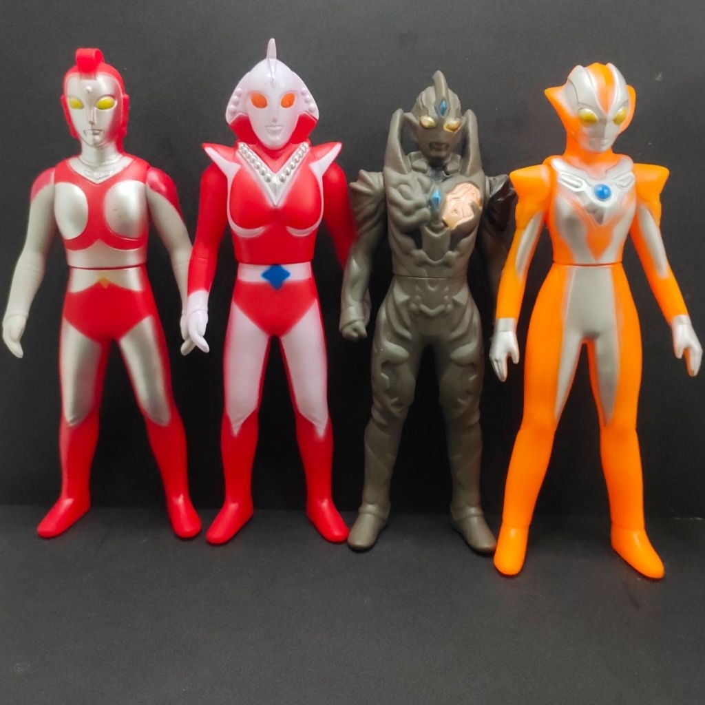 Ultraman Vinyl Sofubi Bootleg 23 CM Set 4
