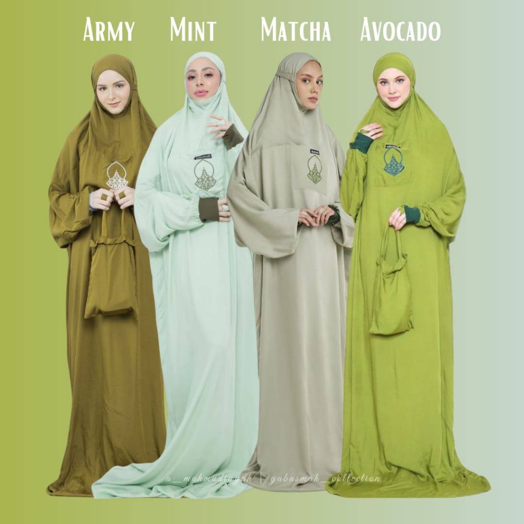 mukena hadramout/mukena terompah/mukena manset/MUKENA RAYON ADEM
