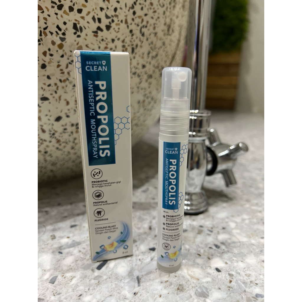 SECRET CLEAN PROPOLIS ANTISEPTIC MOUTHSPRAY