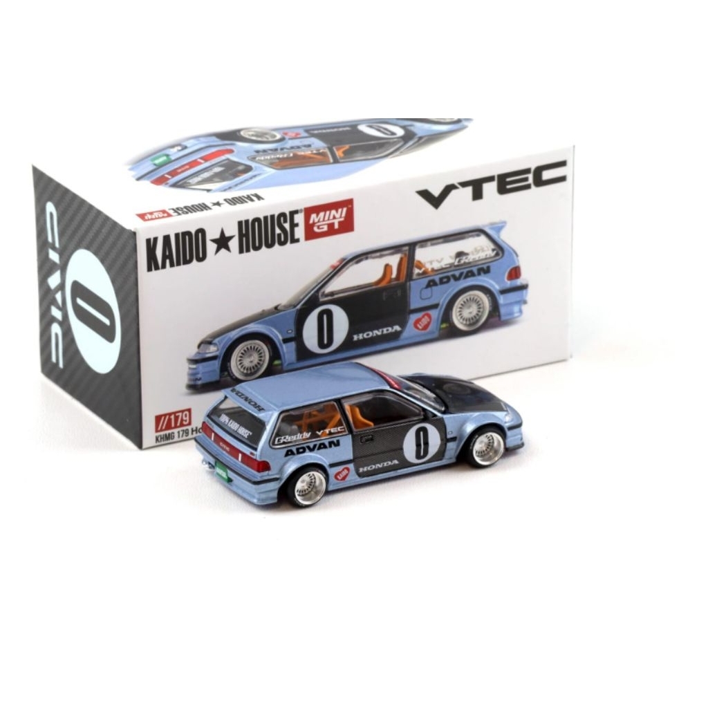 Mini GT Kaido House 179 Honda Civic (EF) Kaido Roulette V1