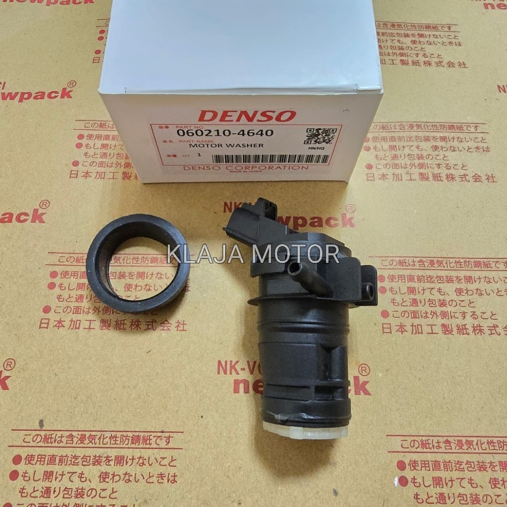 motor washer depan pompa air wiper washer pump avanza,innova denso original