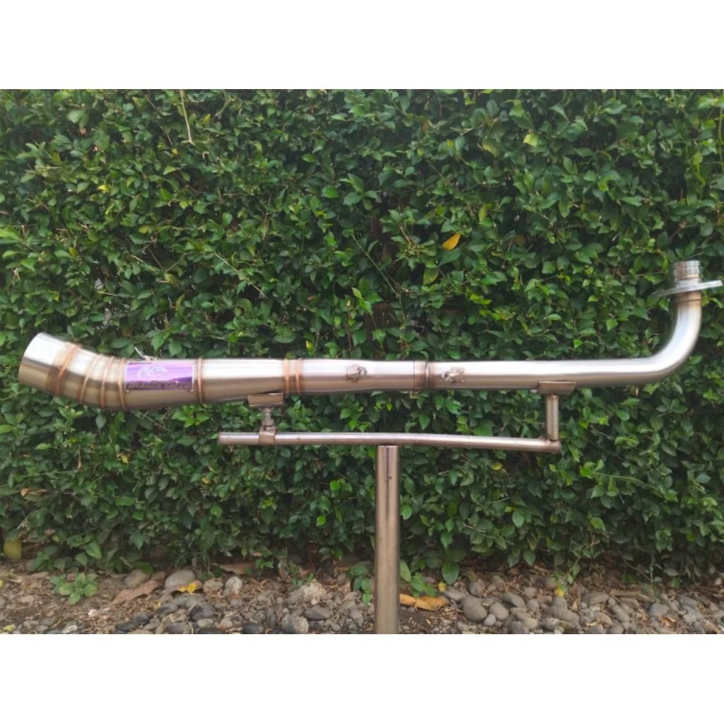 Leheran Knalpot Racing Bebek SupraX 125 , Motor Bebek 125cc, Motor KPH