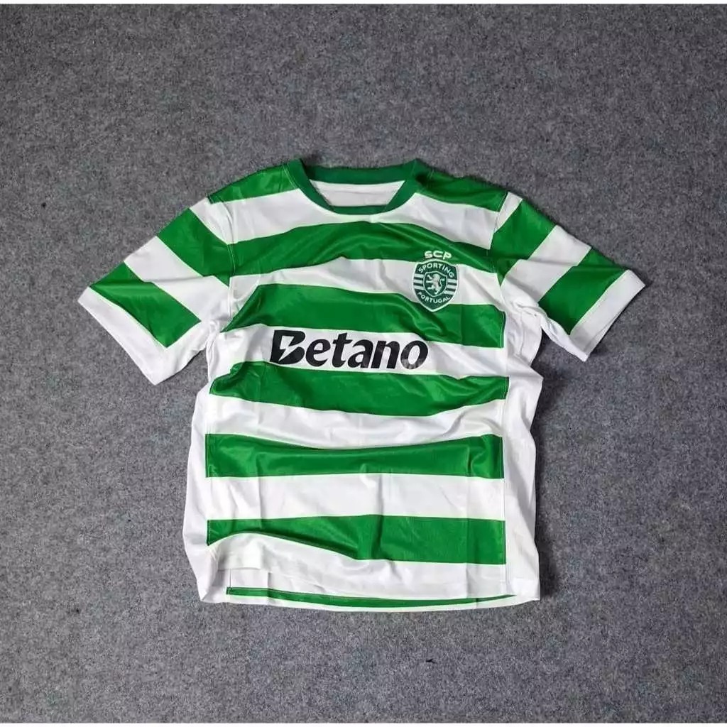 [Fans Issue GO] Jersey Bola SPORTING LISBON Home New 2025/2026 Grade Ori High Quality