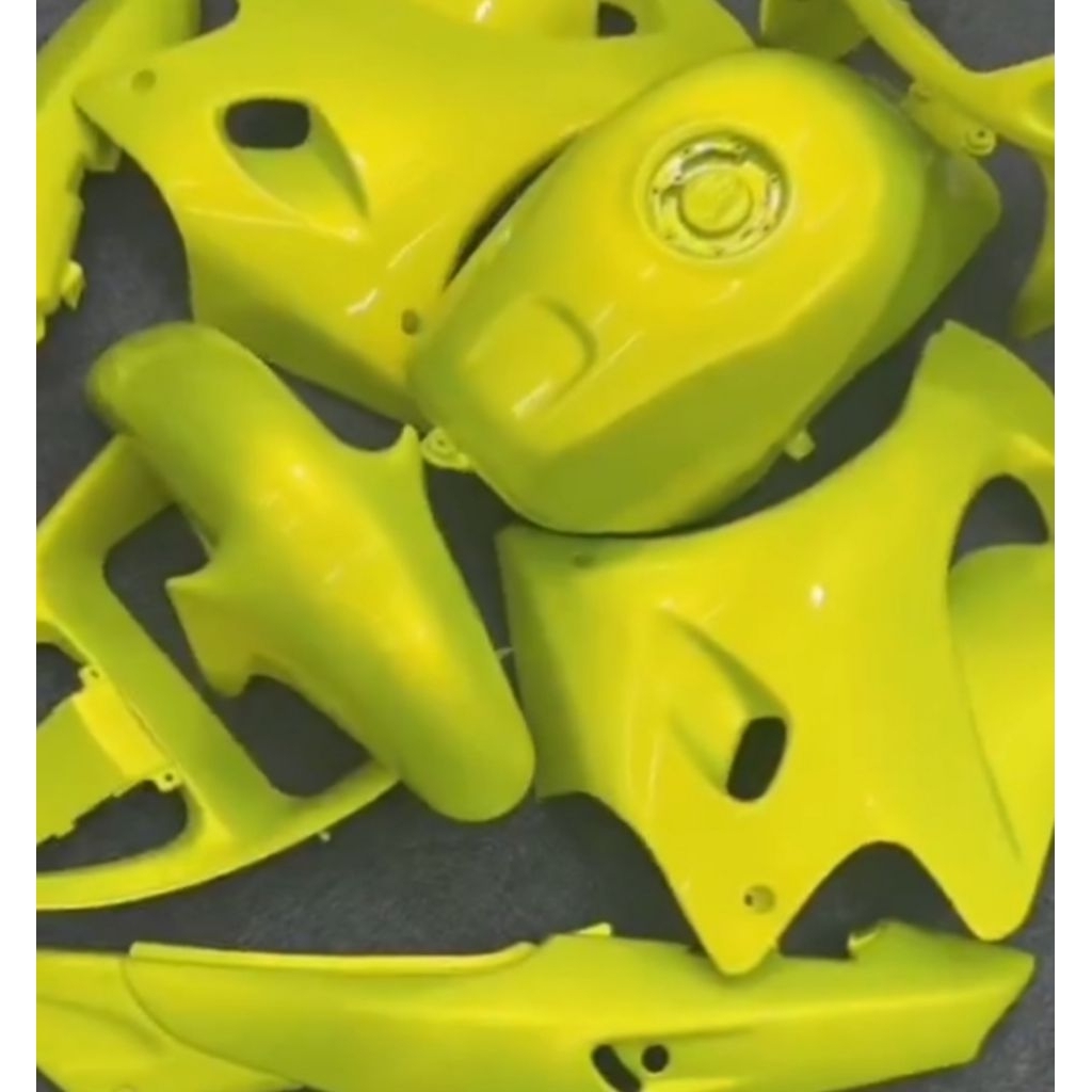 cat warna new custom yellowis gold jenis pu cat yellow gold cat kuning gold cat motor cat mobil cat 