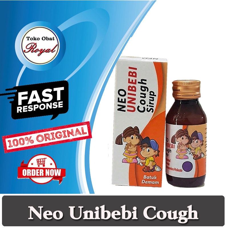 Neo Unibebi Cough Sirup Obat Batuk Berdahak Demam Anak