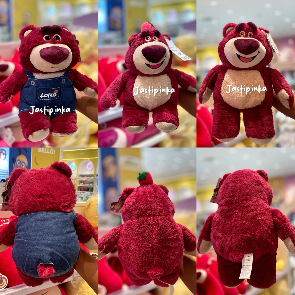 Miniso x Toy story lotso - Boneka lotso original miniso