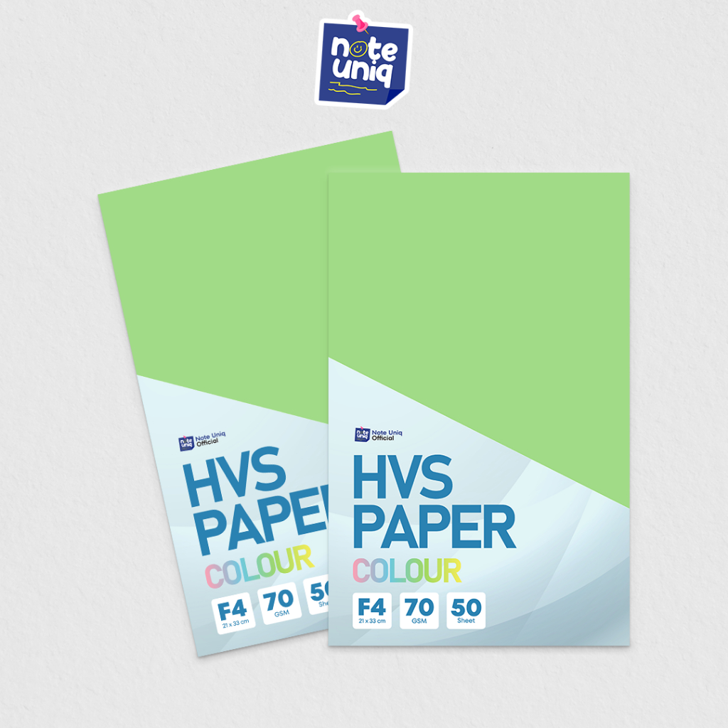 Kertas HVS Warna Hijau 70 GSM F4 - Isi 50 Lembar
