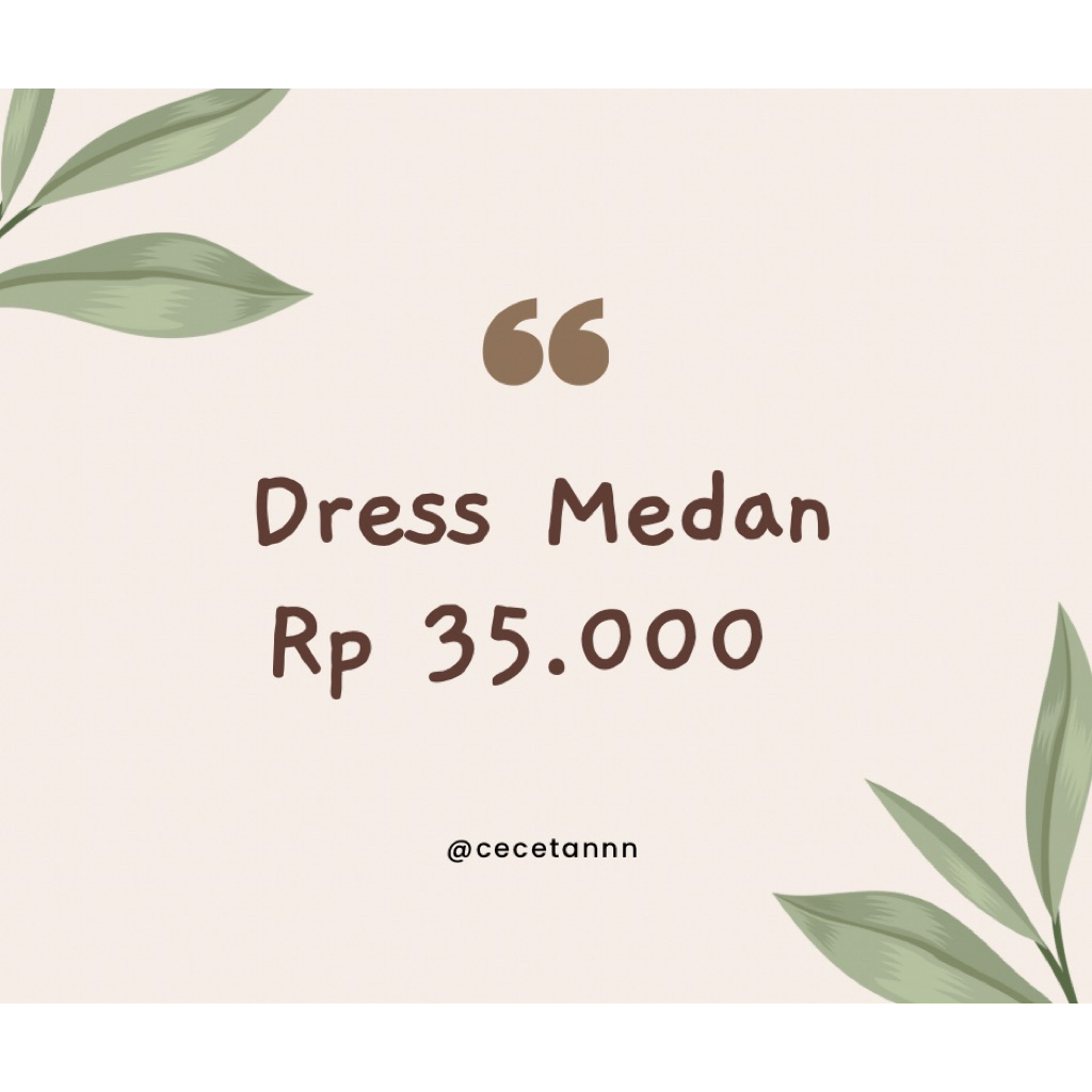 Dress murah 35