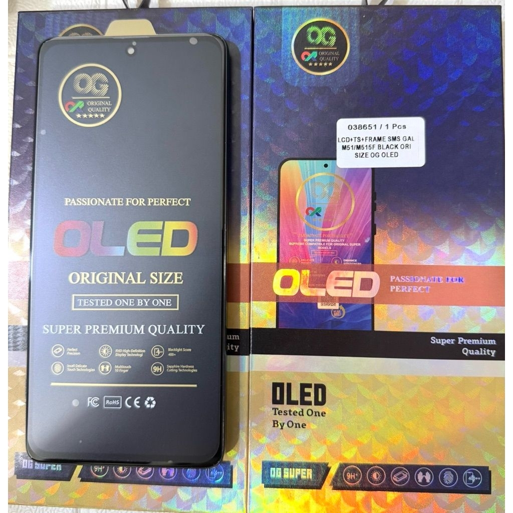 LCD SAMSUNG M51/M515 ORI OLED OG SUPER