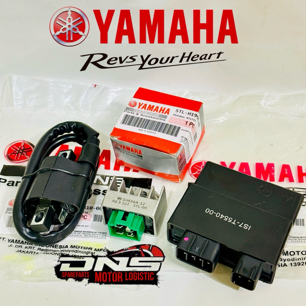 PAKET PENGAPIAN 3 ITEM KOIL+CDI+KIPROK YAMAHA JUPITER MX OLD 135CC ORIGINAL YGP QUALITY