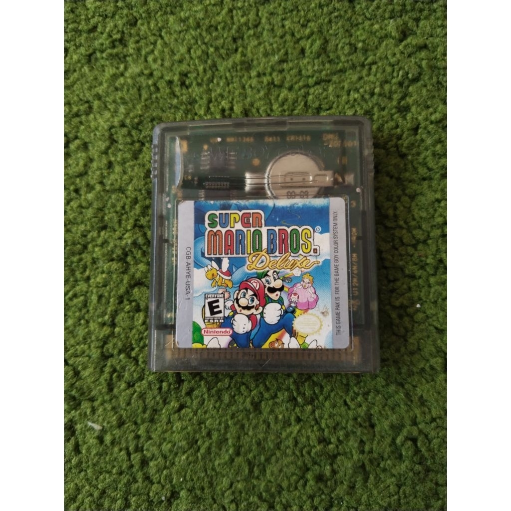 kaset Gameboy color super mario bros deluxe